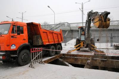 Петербургские пункты переработки снега привели в готовность