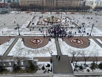 Акция в поддержку Фургала в Хабаровске собрала менее 200 человек