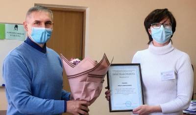 Медик из Тюмени получила награду от «Союза женщин России»