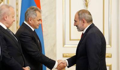 Министр обороны России прибыл в Ереван в составе межведомственной делегации