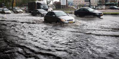 Из-за дождей перекрыты улицы в Нешере и Хайфе