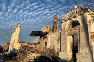 МЧС: пожар в Доме Барковых в Касимове тушили 58 спасателей