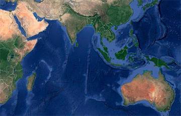 Ученые: Индо-Австралийская плита очень быстро разделяется на две части