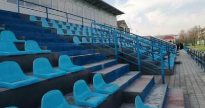 В Рошткалинском районе ремонтируется центральный стадион