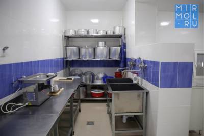 В Дагестане отремонтировали 15 школьных пищеблоков по проекту «100 школ»