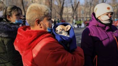 Махатма Ганди - Санкционированный митинг в защиту животных прошёл в Алматы - informburo.kz - Алма-Ата
