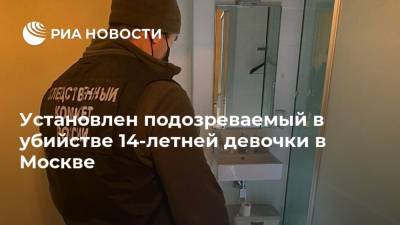Установлен подозреваемый в убийстве 14-летней девочки в Москве