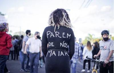 В Бразилии начались протесты после избиения чернокожего