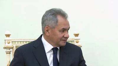 Шойгу провёл встречу с Алиевым и главой Минобороны Азербайджана