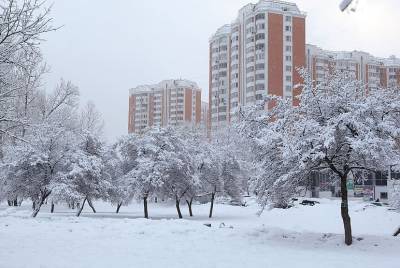 Москвичей предупредили о сильном снегопаде: на столицу надвигается циклон «Сара»