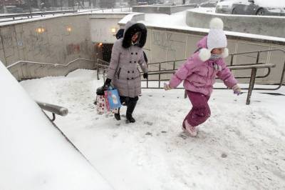 На Москву надвигается новый циклон с сильным снегопадом