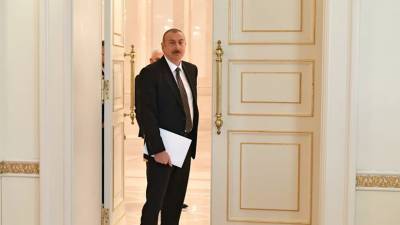 Алиев назвал трёхстороннее соглашение по Карабаху точкой в конфликте