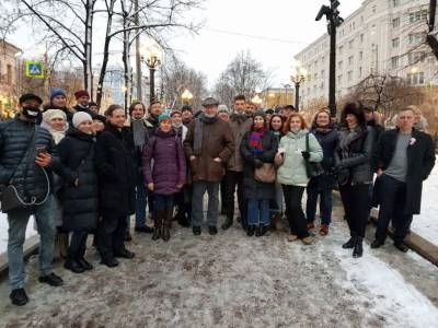 Шествие Соловья-Гапона в Москве поддержало пару десятков фриков