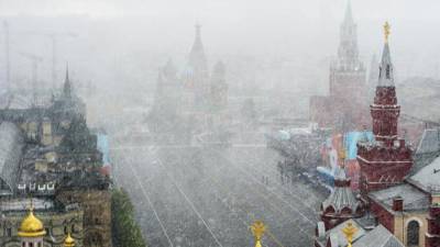 На Москву надвигается снежный циклон «Сара»