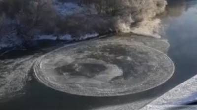 Метеорологи объяснили возникновение феномена на реке в Кировской области