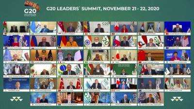 Лидеры «Большой двадцатки» обсудят мир после пандемии и списание долгов