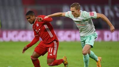 «Бавария» и «Вердер» не выявили победителя в матче Бундеслиги