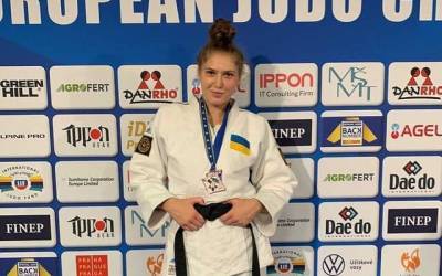 Украинка Каланина выиграла бронзу на чемпионате Европы по дзюдо