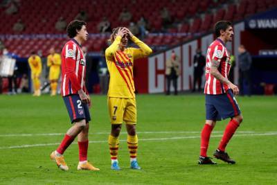 Барселона проиграла Атлетико перед поездкой в Киев