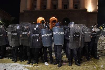 Массовая акция протеста блокировала центр Софии