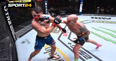 Русский боец из Гонконга ярко дебютировал в UFC. Палатников нанес 142 удара и оформил нокаут за 13 минут