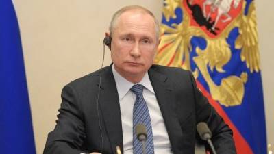 Владимир Путин назвал беспрецедентным масштаб мировых проблем в 2020 году