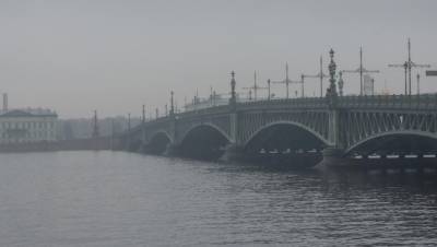 Мосты Петербурга не стали разводить из-за непогоды