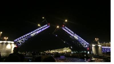 В ночь на воскресенье в Петербурге отменили разводку мостов
