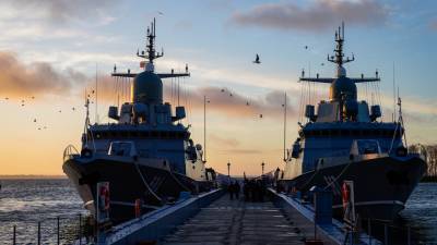 МРК «Одинцово» вступил в строй Балтийского флота