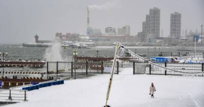 В пригороде Владивостока восстановили свет после циклона