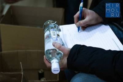 УБЭП в Дагестане изъяло контрафактный алкоголь на 78 млн рублей