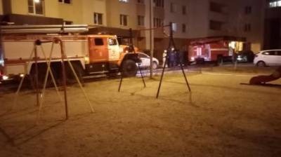 При пожаре в Терновке пострадали молодые мужчина и женщина