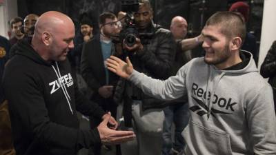 Глава UFC Уайт анонсировал встречу с Хабибом Нурмагомедовым