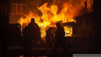 Пожар зафиксирован на территории исправительной колонии №3 в Барнауле