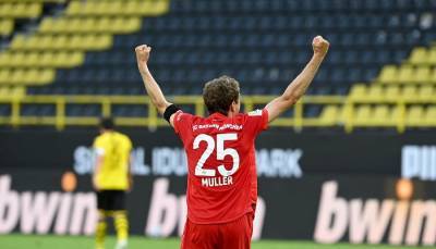 Мюллер поднялся на пятое место по числу матчей за Баварию