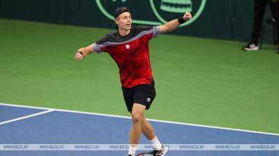 Белорусский теннисист Илья Ивашко стал победителем турнира в Италии