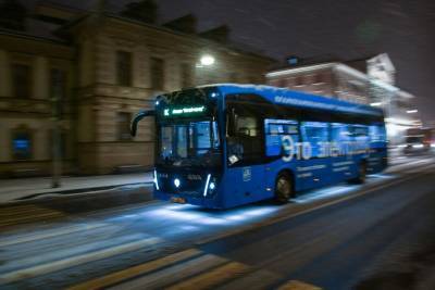 Электробусы Москвы прошли испытание ледяным дождем