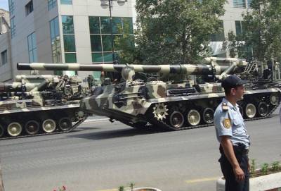 Азербайджанские военные сообщили о размещении бронетехники в Агдамском районе