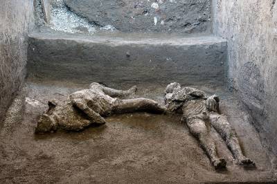 В Помпеях нашли тела богача и раба почти в идеальном состоянии