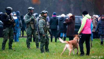 МВД РБ подтвердило применение спецсредств и задержания в Минске
