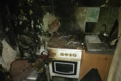 В Ивановской области квартира сгорела из-за чайника