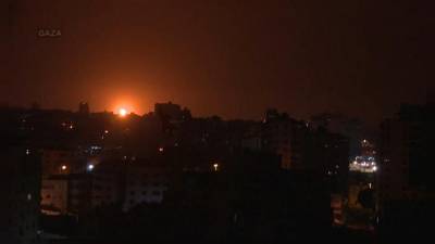 Израиль нанёс удар по Сектору Газа в ответ на ракетный обстрел