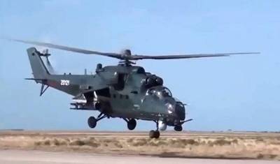 Азербайджан продемонстрировал успешность вертолетов Ми-35 в карабахском конфликте