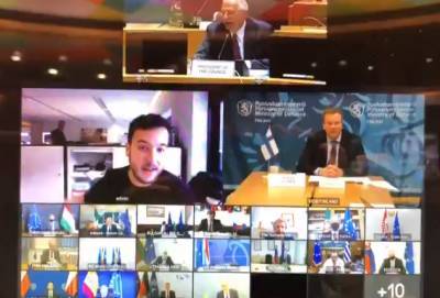 Журналист ворвался в секретную видеоконференцию министров обороны ЕС