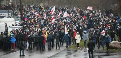 Минск: правозащитникам пришлось применить спецсредства во время акции протеста