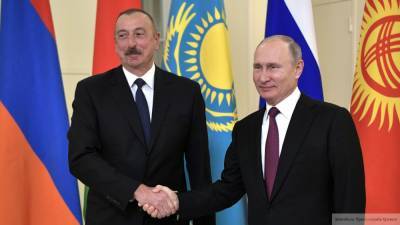 Президент Азербайджана поддержал слова Путина о Карабахе