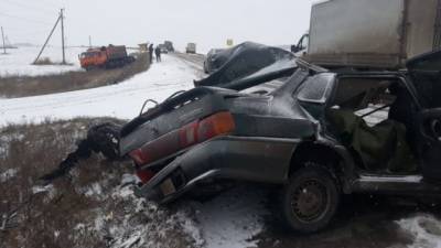 18-летний водитель ВАЗа погиб в ДТП в Орловской области