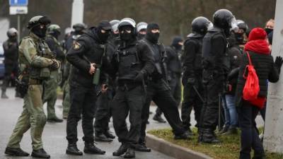 В Беларуси милиция разогнала "Марш против фашизма", задержаны около 300 человек