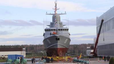 Церемония передачи корабля «Одинцово» ВМФ РФ состоялась в Балтийске