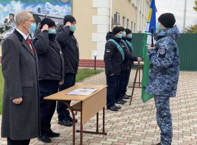 В Учебном центре Морской охраны 35 срочников присягнули на верность Украине
